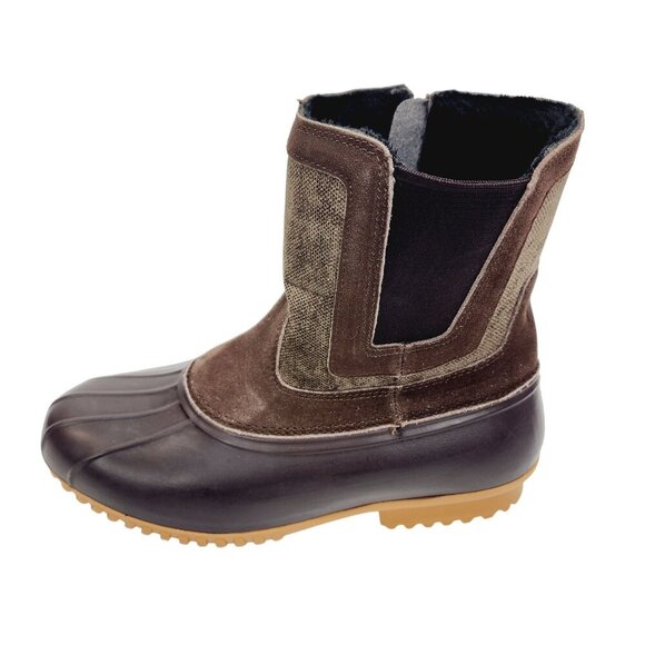 Propet Womens Insley Cold Weather Duck Inspired Boots Size 11X(2X) Wide NEW - Picture 2 of 16